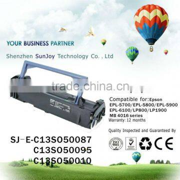 laserjet cartridge compatible toner cartridge C13SO50010 for Epson EPL 5700 EPL 5700 I EPL 5700 L EPL 5700 PTX EPL 5700 TX EPL