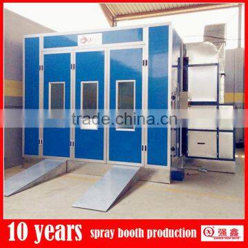 Spain Market Hot Sale Infrared Lamps Drying Painting Spray Booth For Car