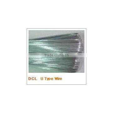 Pvc u shaped iron wire