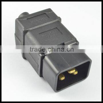 IEC 320 C20 male adapter connector electrical industrial plug adapter 15A