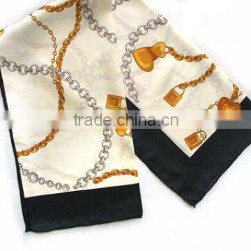 Custom Design Satin Silk Shawl