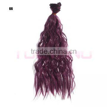 Fade Blonde Color Deep Wave Synthetic Braiding Hair photo-2