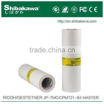 50m gestetner master roll JP-7MC/CPMT21 for JP750/780/5410/CP6123 machine