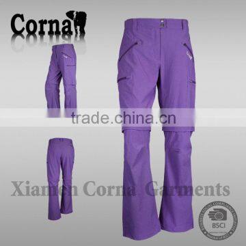 UV Protecion Women Summer Soft Polyester Colorful Made Anti-pilling Cutting of Ladies Trousers With Great Price photo-4