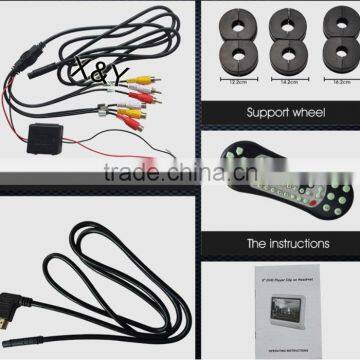 Best Selling Headrest 9 Inch Car Dvd Vcd cd Mp3 Mp4 Player XY-7089 photo-6