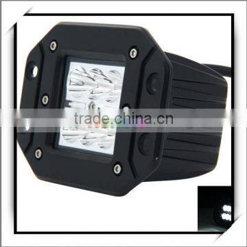 18W Super Bright Led Waterproof Square Spotlight Car Work Light