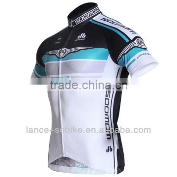 2014 Cycling wear cycling jersey sublimation printing airpass breathable SOOMOM LANCE SOBIKE custom made