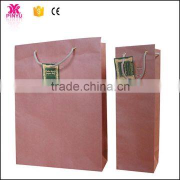 Small mini type chrismas gift kraft paper storage bag