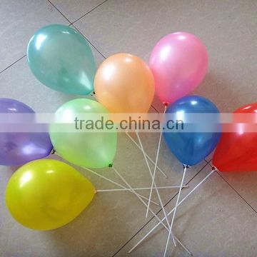 Factory price round shaped latex balloon/ metallic balloon