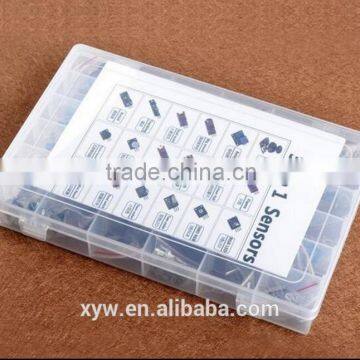 37 IN 1 SENSOR KITS FOR ARDUINO WITH PLASTIC BOX AND CD