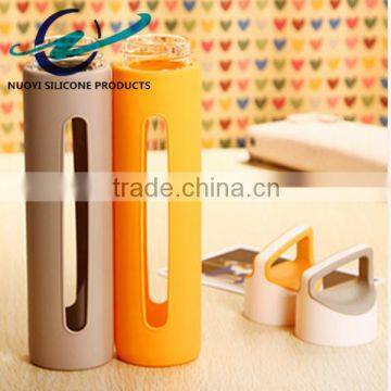 Long Hollow Out Silicone Cup Sleeve photo-2