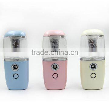 Personal care promotional portable ionic nano mister