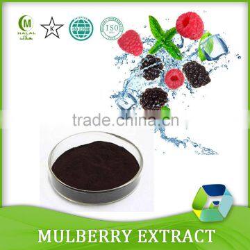 100% natural pigment 25% Anthocyanidins powder mulberry fruit extract