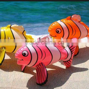 2016 new designs hot sale Inflatable pvc fish Toys,customized inflatable toys for promotion with logo printing