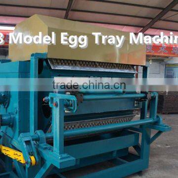 High efficiency fully automatic egg trays making machines