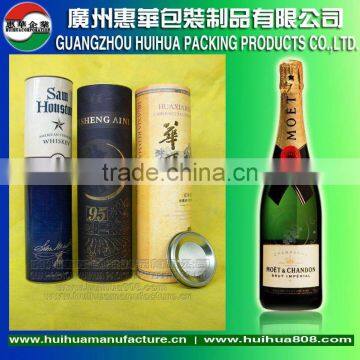 latest design round can for wine packing wholesale