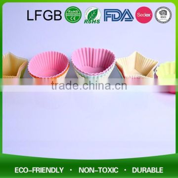 Silicone Muffin Cupcake Mold Bakeware Cake Mould