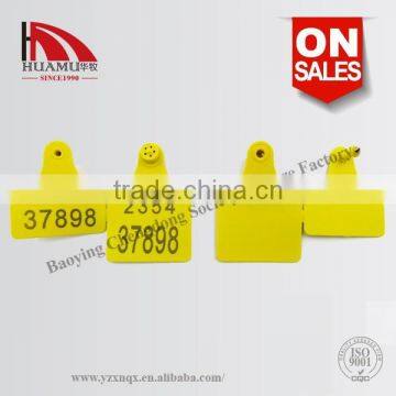 Ear Tag for Cattle ISO Certificate 78*56 mm