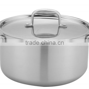 stainless steel casserole pan with lid-fashionable- top sell-hot seller