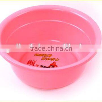 Plastic basin with different sizes and colors, round and square plastic basin with very cheap price