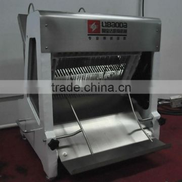 Industrial electric bread pieces slicing machine