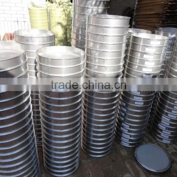 Dia.200mm stainless steel test sieve shaker analysis sifter woven mesh strainer