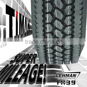 180000miles TIMAX Super Mileage 295/75r22.5 Truck Tire For Sale