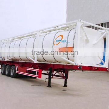 Made In China 40000L Stainless Steel Fuel Tanker Semi Trailer photo-2