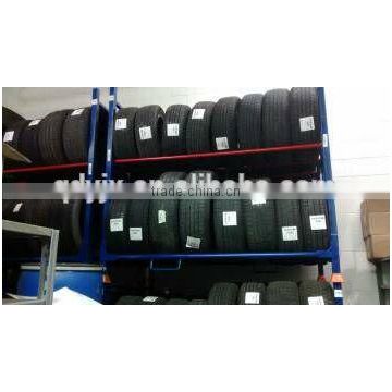 lockable tyre wheels for easy maneuvering and secure storage stacking rack