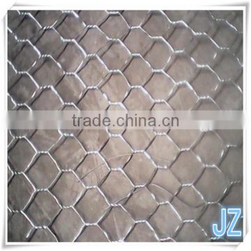 hexagonal wire net used as stone cage