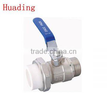 PVC Plastic Valve Male And Male Thread Ball Valve photo-3