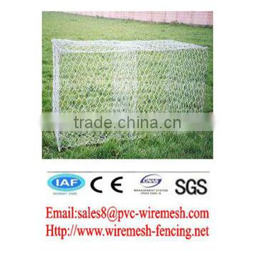 Alibaba China wholesale CE&ISO certificated hot galvanized+pvc coated gabion box(pro manufacturer)