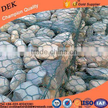 Quality guarantee galvanized gabion/pvc coated gabion basket/gabion box stone retaining wall