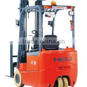 Heli Brand G Series Three Wheel 1.5 Ton Electric Forklift Price photo-3