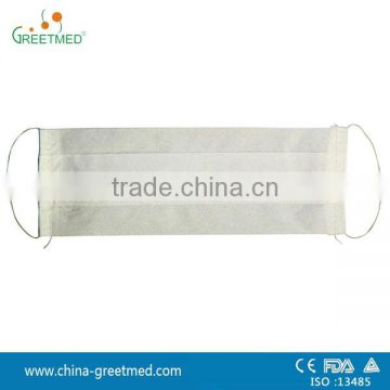 disposable hospital high quality wet-strength paper face mask