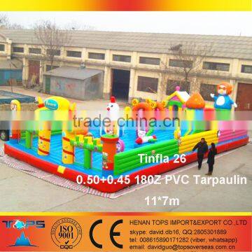 Inflatable Bouncer Tinfla 26 in PVC Tarpaulin Penguins