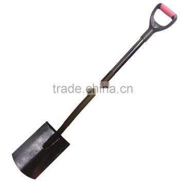 hot sale!Long steel handle square shovel, farming shovel, garden shovel