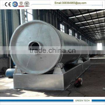 Fast Installation Waste Tyre Recycling Oil Extraction Pyrolysis System photo-2