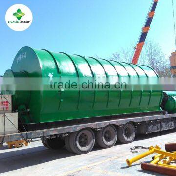 Turn Key Project 10kg to 30T Capacity Waste Tyre/Tire Pyrolysis Machine To Oil With Integrated Design