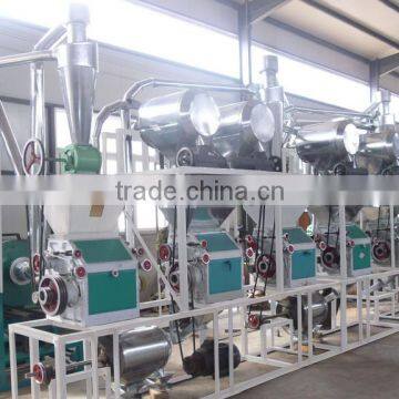 a complete maize mill machine line for Turnkey project