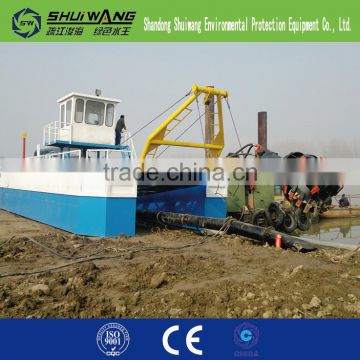 250 cubic capacity/ hydraulic cutter suction dredger/river sand dredger for sale