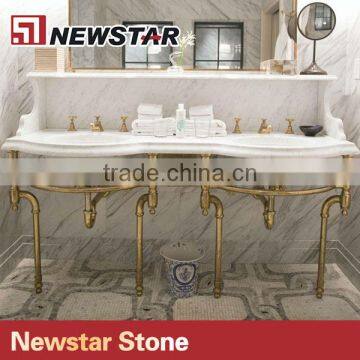 Stainless Steel Double Vanity Sink Base photo-2