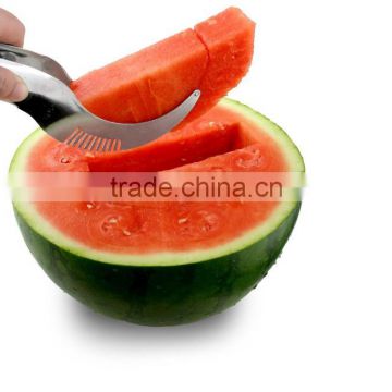 Watermelon Slicer Corer Stainless Steel Fruit Peeler Faster Melon Cutter-Useful and Smart Kitchen Gadget