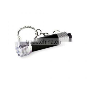 aluminium torch with carabiner 3LED