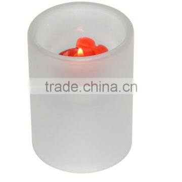 Transparent Glass Sublimation Wedding Favors Candle Holder