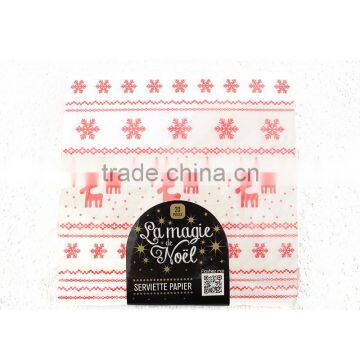 Christmas Design Tissue Paper Napkins Serviettes