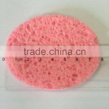 Hot Selling Cellulose Sponge Round Shape Facial Compressed Makeup Sponges for Customize Shape photo-3