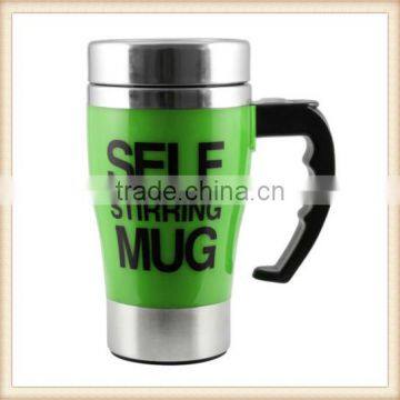 Stainless Lazy Self Stirring Mug Auto Mixing Tea Coffee Cup Office Home Gift New photo-2
