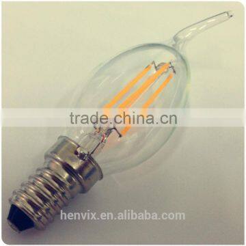 2014 new hot small home sense led candle light, 3w cree e14 led candle light