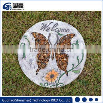 Charming adornment for entry paths butterfly garden stepping